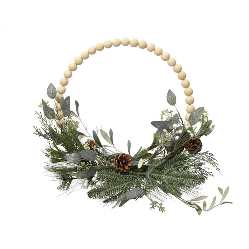 Picture of Decoris 9096626 15.75 in. Modern Wreath - Pack of 8