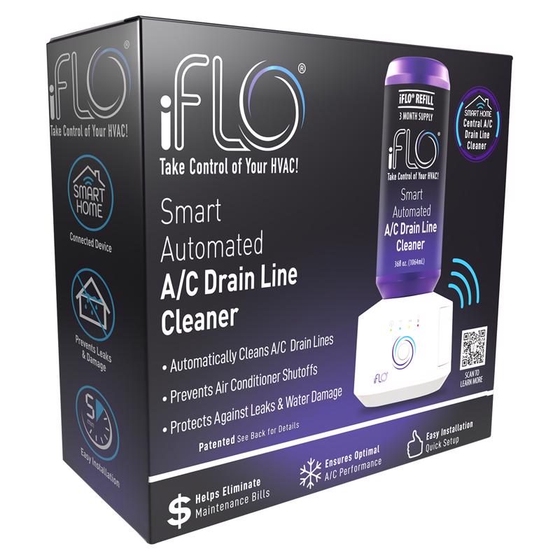 4025718 11.18 x 11.62 in. Air Conditioner Line Cleaner, White