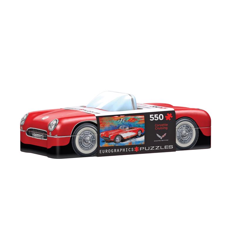 9103096 Corvette Jigsaw Puzzle, Multi Color - 550 Piece