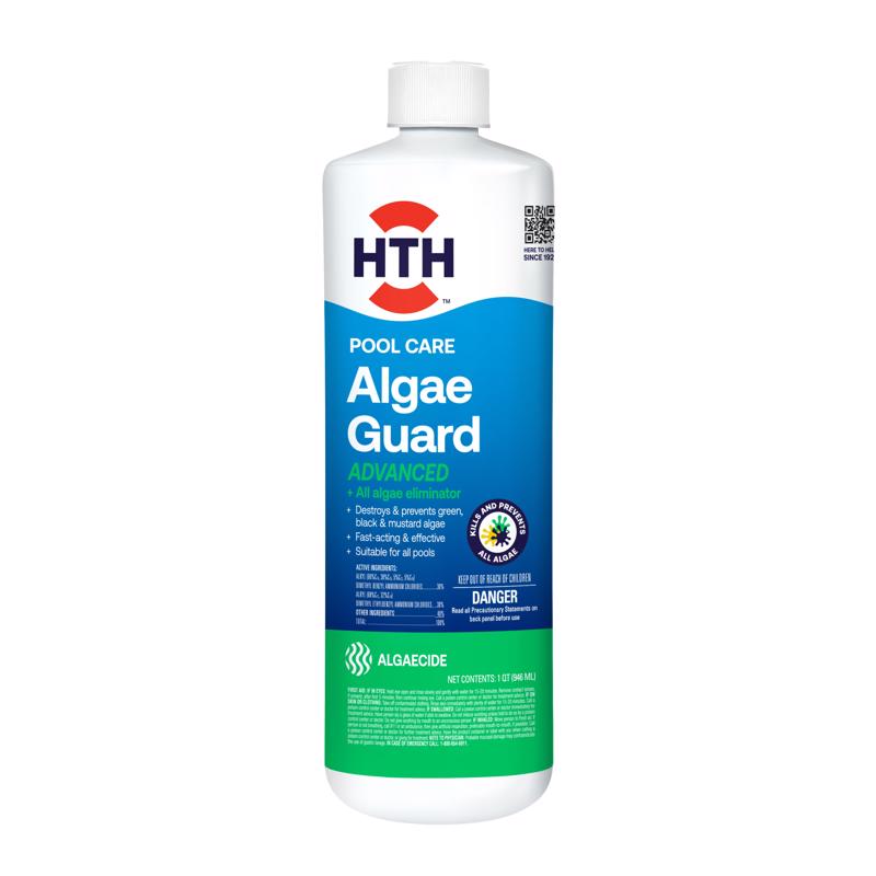 8106661 10 lbs Pool Care Liquid Algae Guard Filter Cleaner, Pack of 6 -  Hth