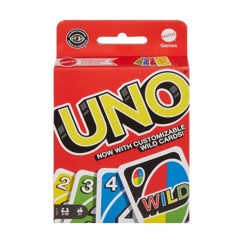 9105440 Colorblind Accessible Card Game, Multi Color - 108 Piece