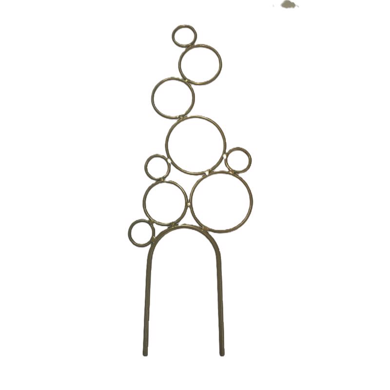 Mini Steel Plant Trellis - Assorted Colors - Pack of 18 - Durable Design