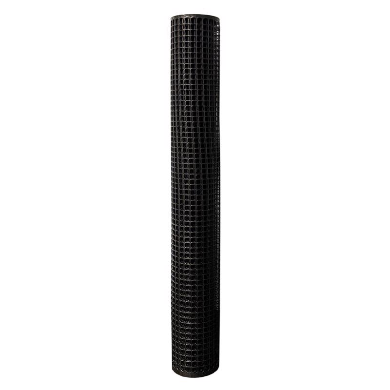 Tenax 7138282 0.5 x 0.5 in. Polyethylene Netting, Black - 3 x 15 ft.