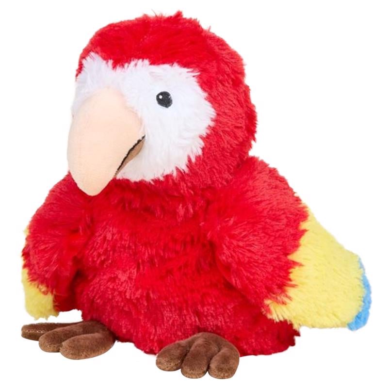 Parrot Stuffed Animal - Multi Color - 12 inches - Soothing Aromatherapy
