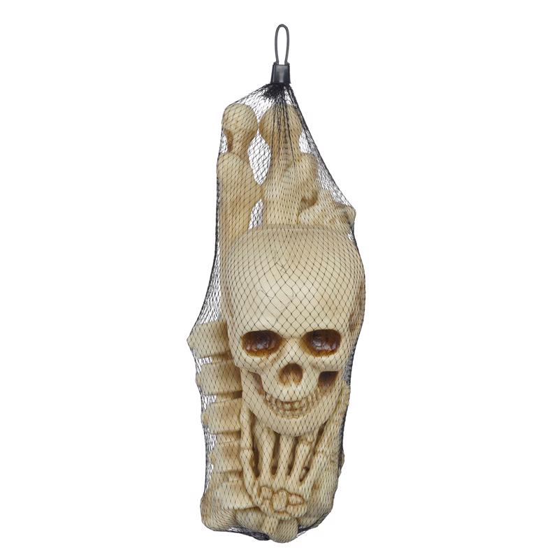 Picture of PAC Skeleton Bag Of Bones 9096428 Halloween Decor - Pack of 4