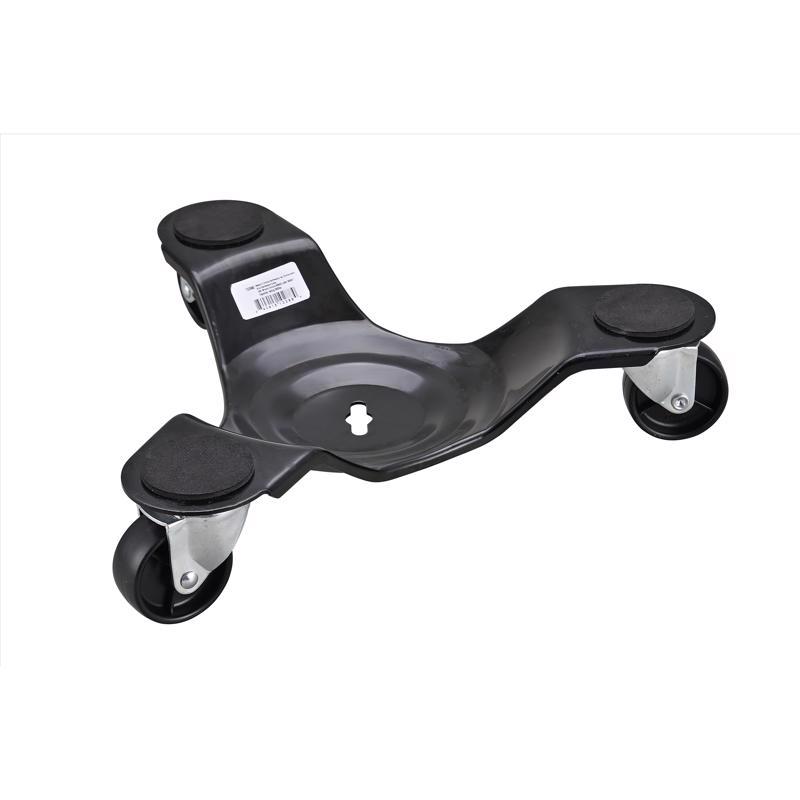 Heavy-Duty Tri-Dolly Trolley - Black - 300 lbs Load Capacity - Durable Design