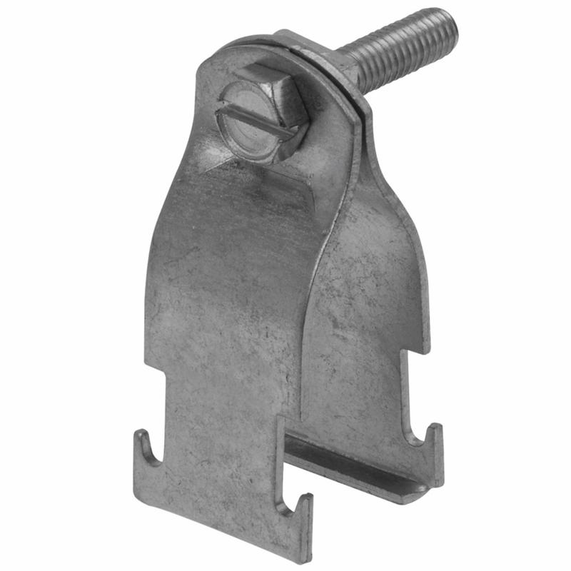 3018210 0.75 in. Galvanized Steel Clamp Connector for IMC