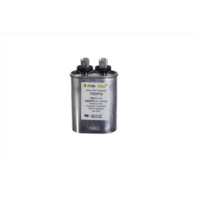 3014137 10 MFD 440V Oval Run Capacitor