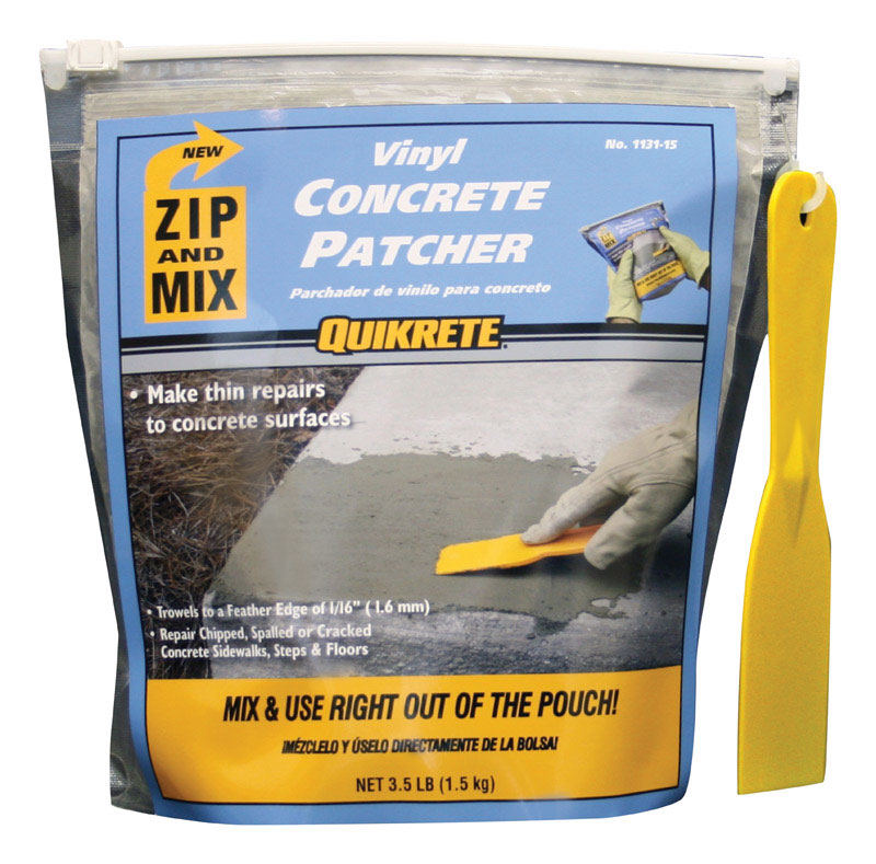 5625082 3.5 lbs Vinyl Concrete Patcher, Gray