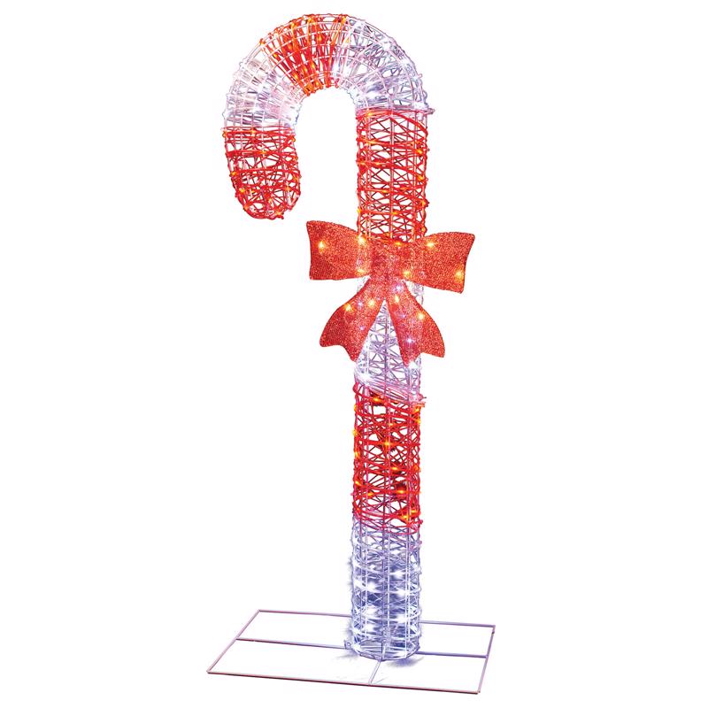 Picture of Sienna 9096410 48 in. LED Candy Cane Yard Decor&#44; Red & White