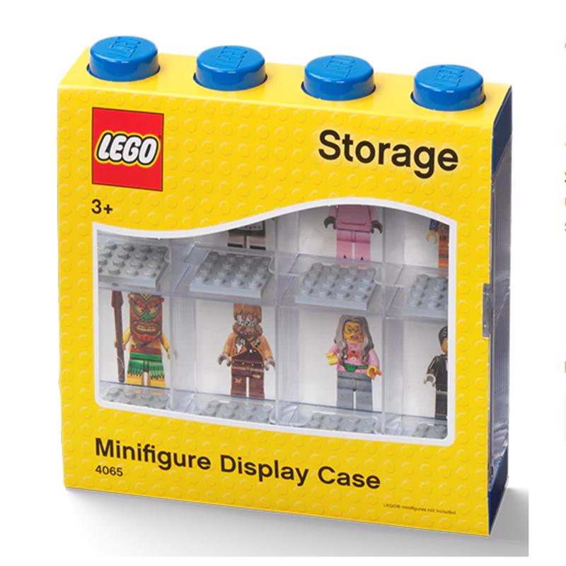 9097648 7 in. Minifigure Novelty Toy Display, Blue