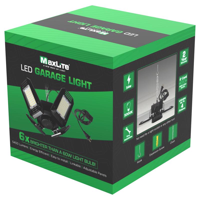 3016600 5400 Lumen LED Corded Hanging Hook Utility Light