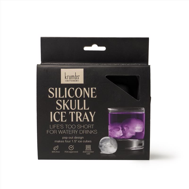 Picture of Krumbs Kitchen 9089363 Silicone Ice Tray&#44; Black - Pack of 12