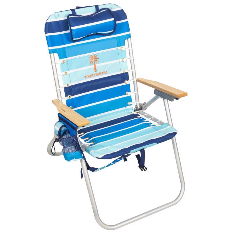 Picture of Tommy Bahama 8109797 38 in. 4 Position Backpack Chair&#44; Multi Color