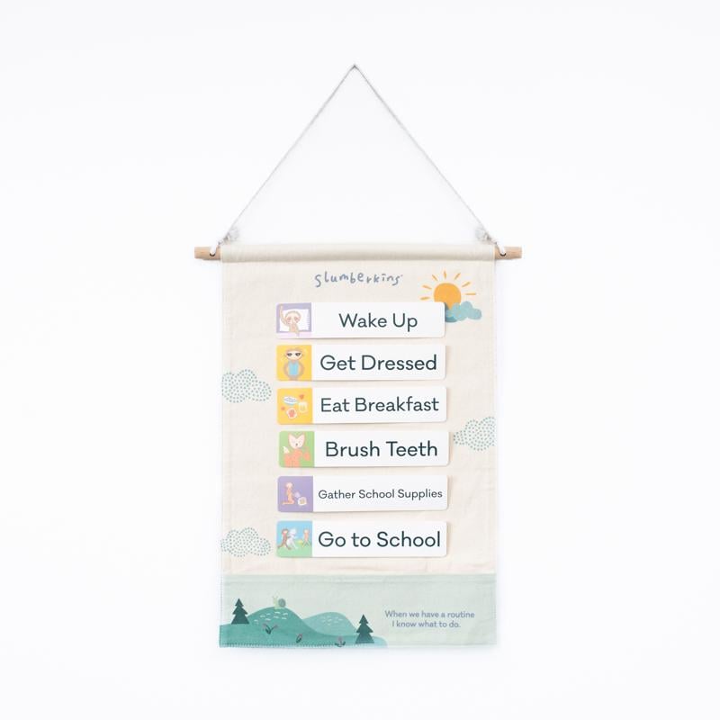 9101104 18 Piece Routines Visual Schedule - Multi Color