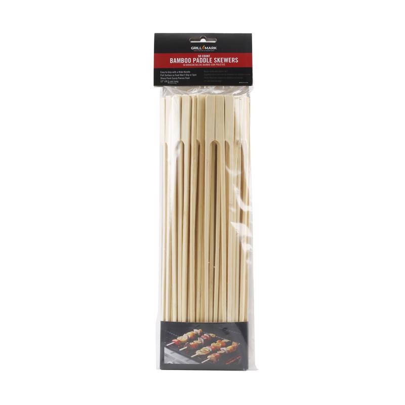 Picture of Grill Mark 8109288 12 in. Bamboo Skewer&#44; Natural - 50 Count