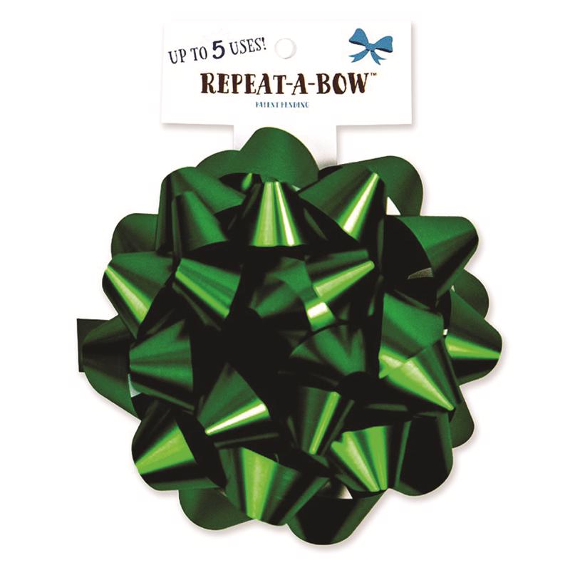 Picture of Hennessy Gift Wrap 9100699 Repeat A Bow Gift Bows&#44; Green - Pack of 4