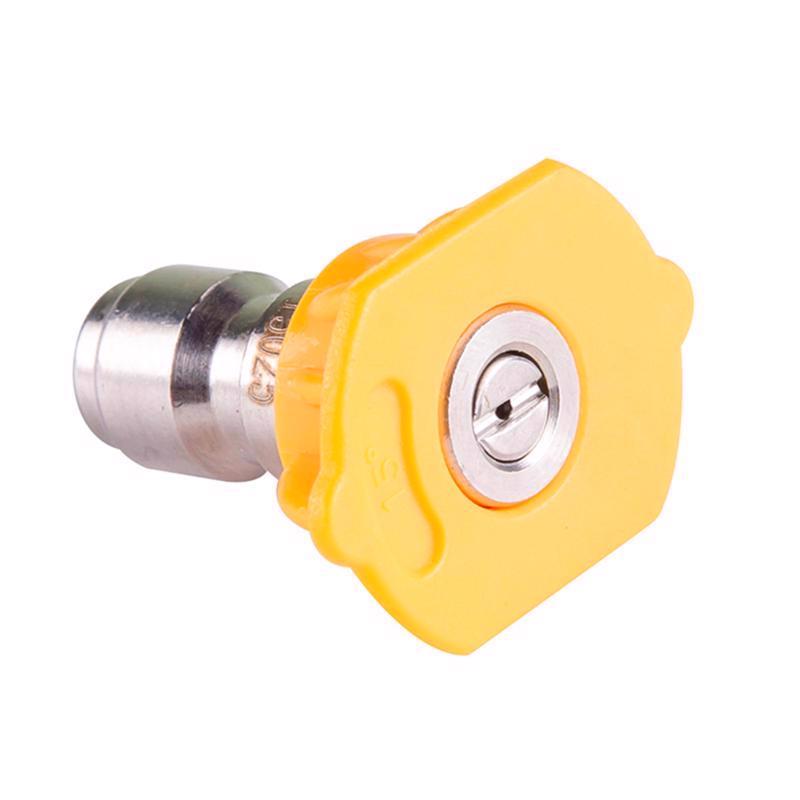 1035805 3.0 Orifice 15 Deg Spray Nozzle - 4500 PSI - Yellow
