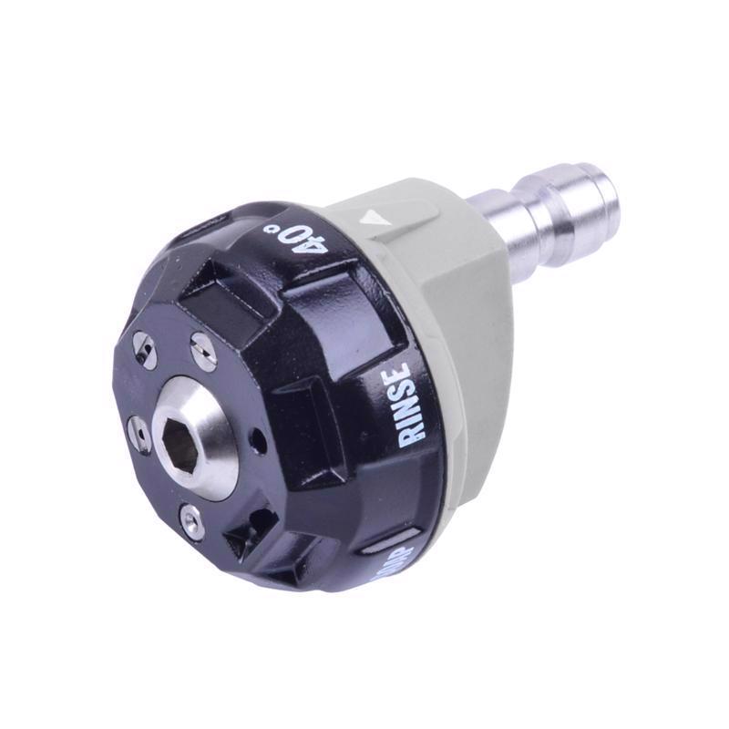 1035653 6 In 1 3600 PSI Change Over Spray Nozzle, Gray