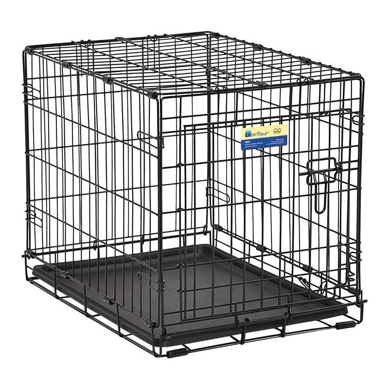 Picture of Pet Essentials 8951519 20 x 18 x 24 in. Small Steel Dog Crate - Black