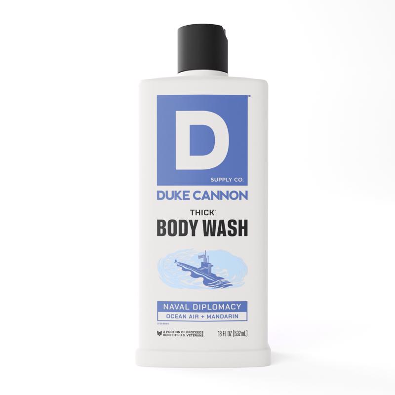 Picture of Duke Cannon 9063388 17.5 oz Thick Scent Body Wash - Fresh Water&#44; Musk & Bergamot