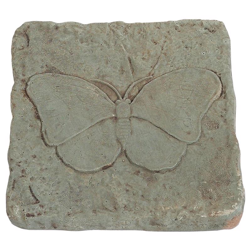 Picture of Athens Stonecasting 8109089 2 in. Concrete Butterfly Stepping Stone&#44; Beige & Brown - Pack of 5