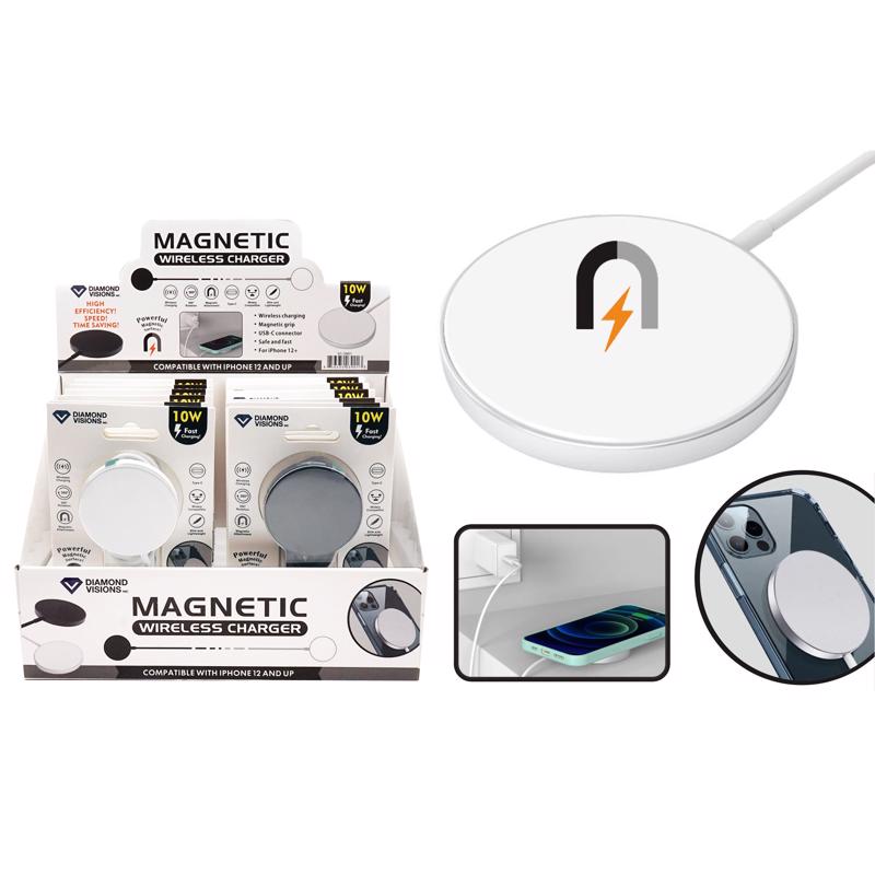 Picture of Diamond Visions 3018753 3 ft. Magnetic Wireless Charging Pad&#44; White