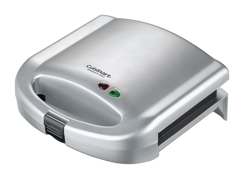 Picture of Cuisinart 6258263 Stainless Steel Nonstick Surface Sandwich Maker, Silver