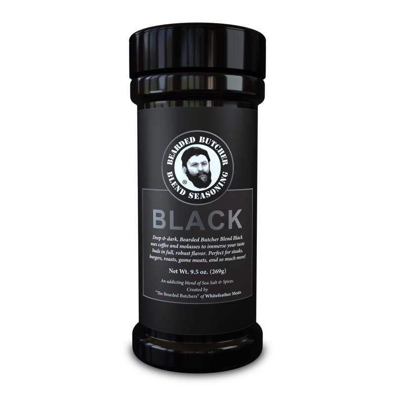 Picture of Bearded Butchers 8115330 9.5 oz Blend Seasoning&#44; Black