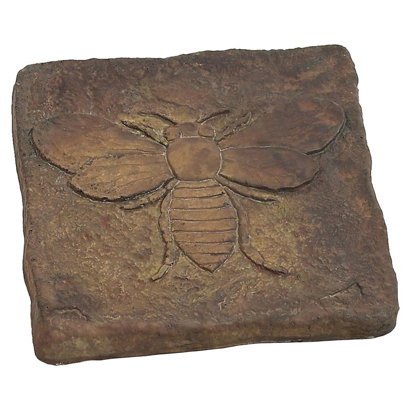 Picture of Athens Stonecasting 8109090 2 in. Concrete Bee Stepping Stone&#44; Beige & Brown - Pack of 5