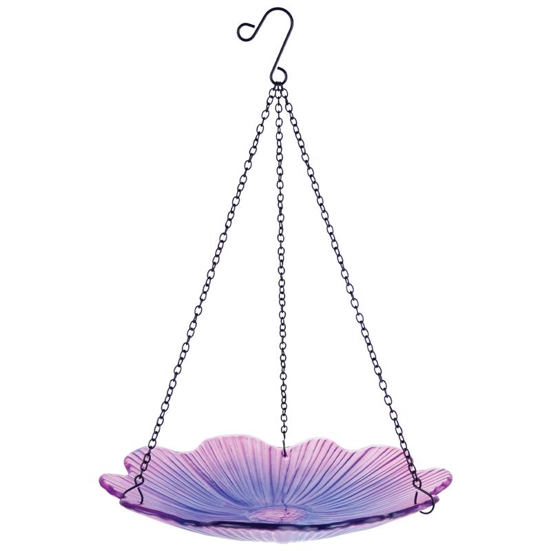 Picture of Natures Way 8115437 0.63 qt. Eco Cycle Glass & Metal Hanging Bird Feeder