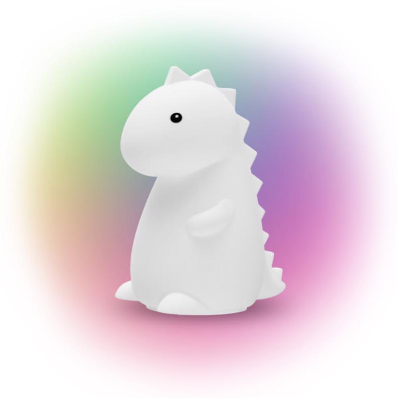 Dinosaur LED Night Light - Multicolored - Manual - Battery Powered - Fun Design