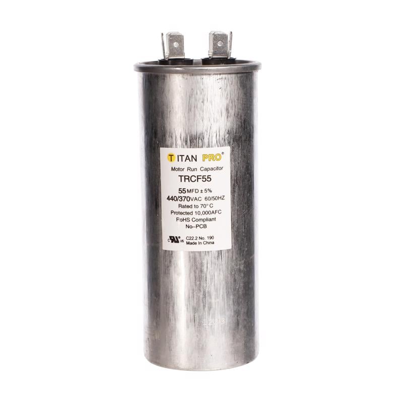 3019014 55 MFD 440V Round Run Capacitor