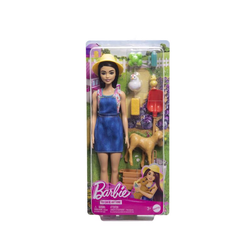 Picture of Barbie 9108326 Farmer Doll&#44; Multi Color