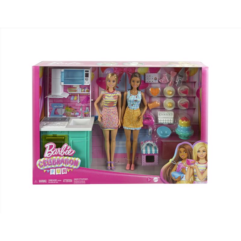Picture of Barbie 9108329 Friends Baking Party Doll&#44; Multi Color