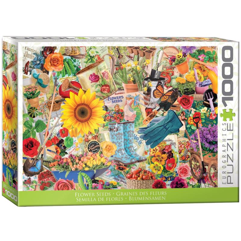 Picture of Eurographics 9107325 Flower Seeds Puzzle&#44; Multi Color - 1000 Piece
