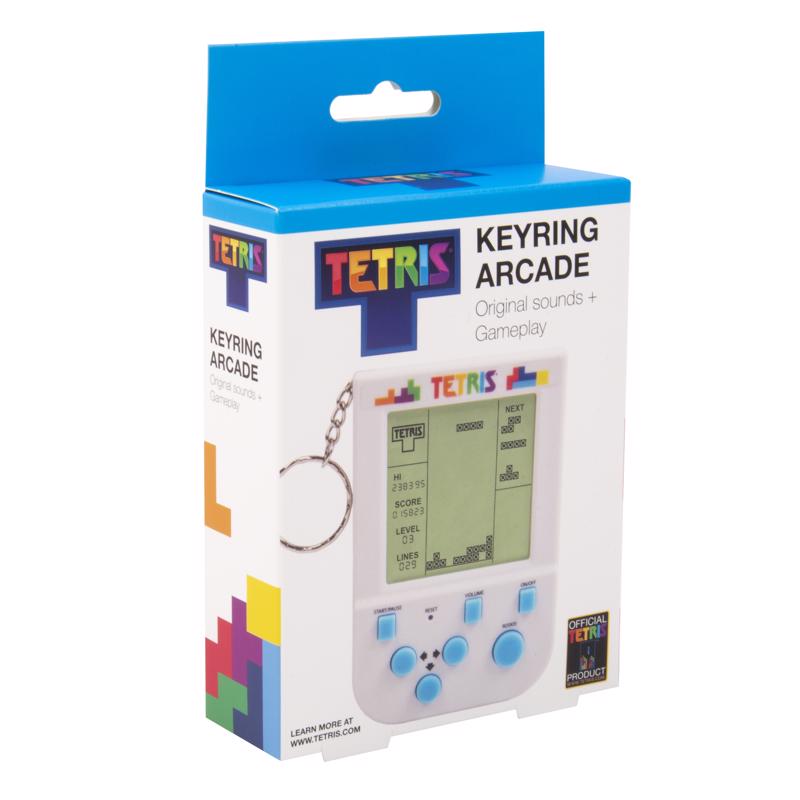 9105522 Fizz Key Ring Arcade Game, White