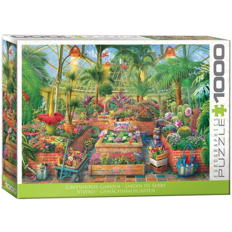 Picture of Eurographics 9107264 Green House Garden Puzzle&#44; Multi Color - 1000 Piece