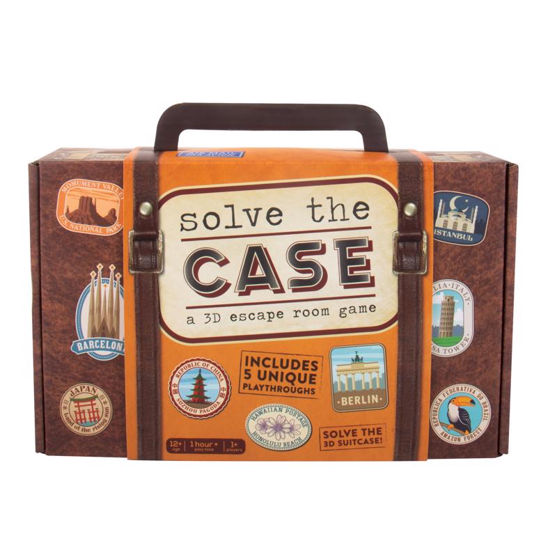 9105528 Solve the Case 3D Escape Room Game, Multi Color