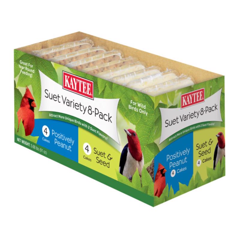 Picture of Kaytee 8115373 All Beef Suet Wild Bird Food - Pack of 8