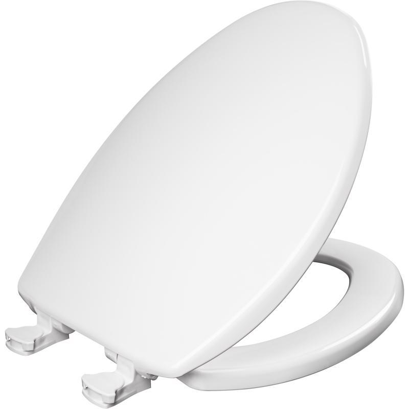 Picture of Mayfair by Bemis 4027499 Elongated Plastic Toilet Seat&#44; White