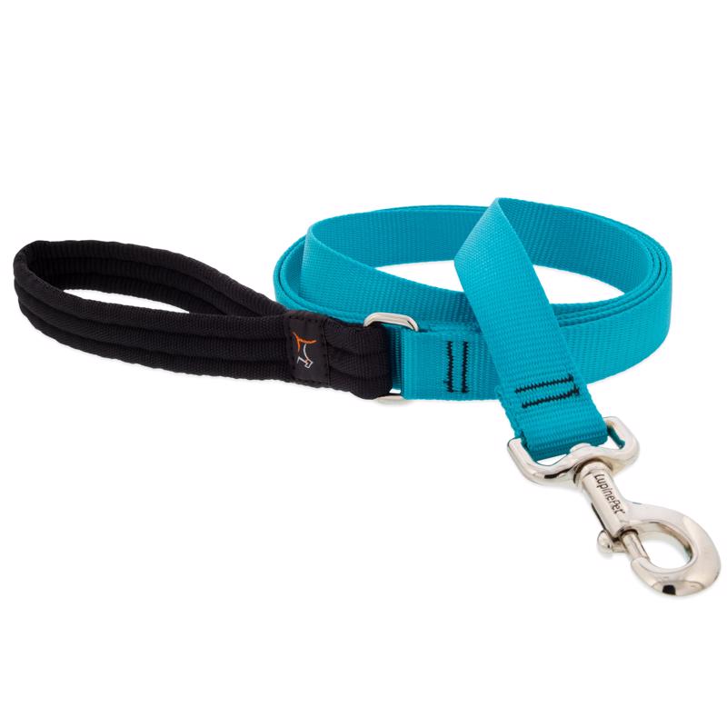 Picture of Lupine Pet 8114314 Aqua Nylon Dog Leash - One Size
