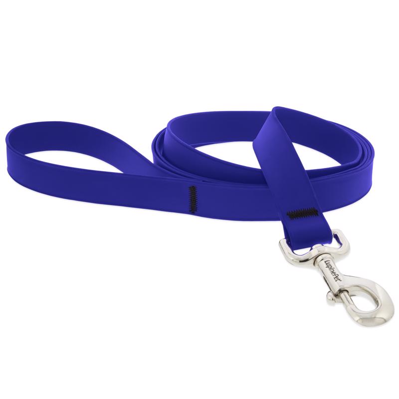 Picture of Lupine Pet 8108823 Splash True Blue BioThane Dog Leash - One Size