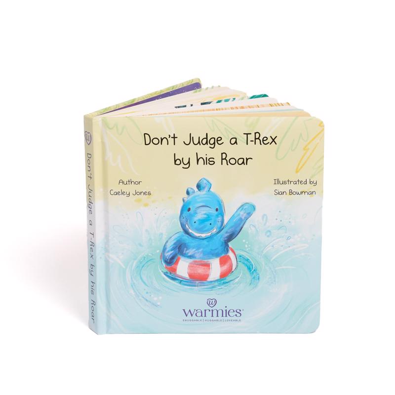 9108433 Dont Judge a T-Rex by His Roar Board Book
