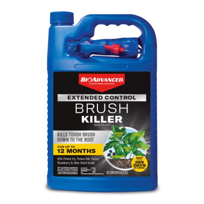 Extended Control Brush Killer, Liquid, Colorless to Light Yellow, 1 gal Bottle
