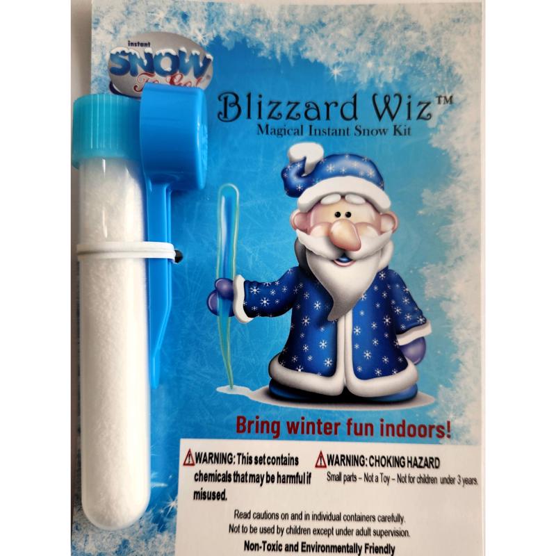 9098046 Blizzard Wiz White Artificial Snow - Pack of 24