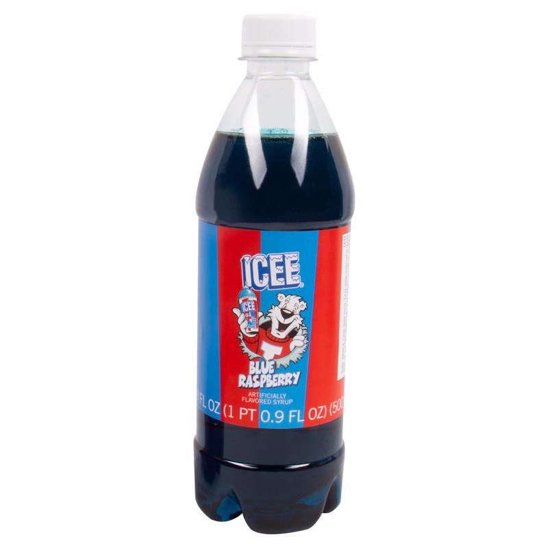 Picture of Icee 6086205 16.9 oz Blue Raspberry Syrup