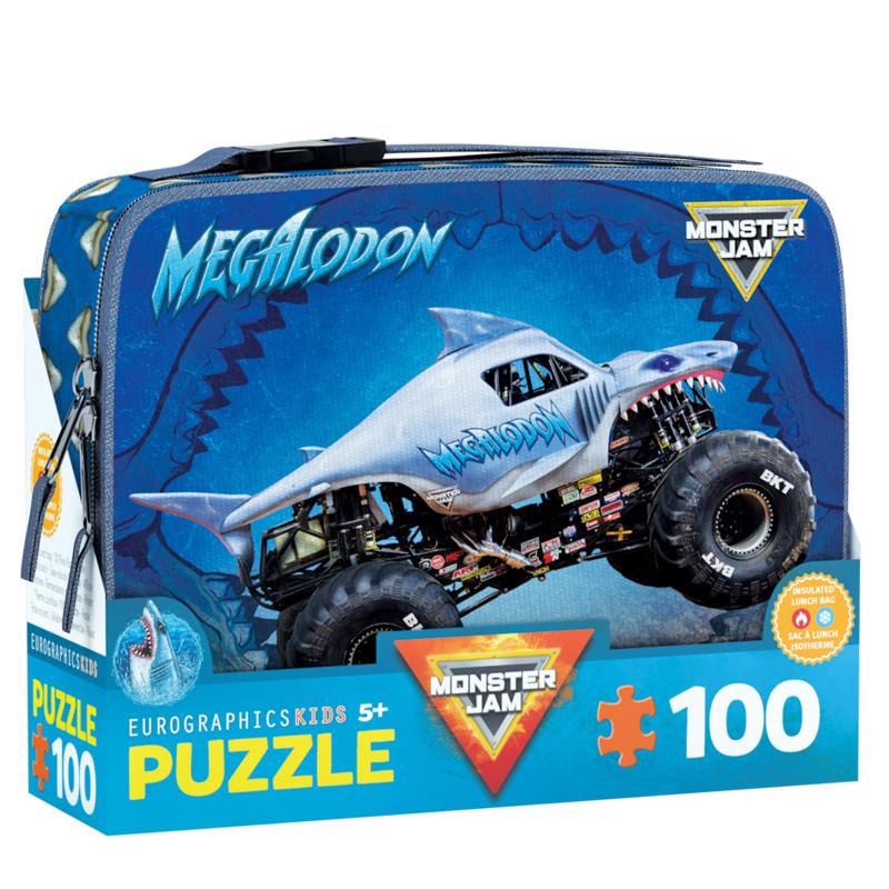 Picture of Eurographics 9107554 Megalodon Monster Jam Jigsaw Puzzles&#44; Multi Color - 100 Piece