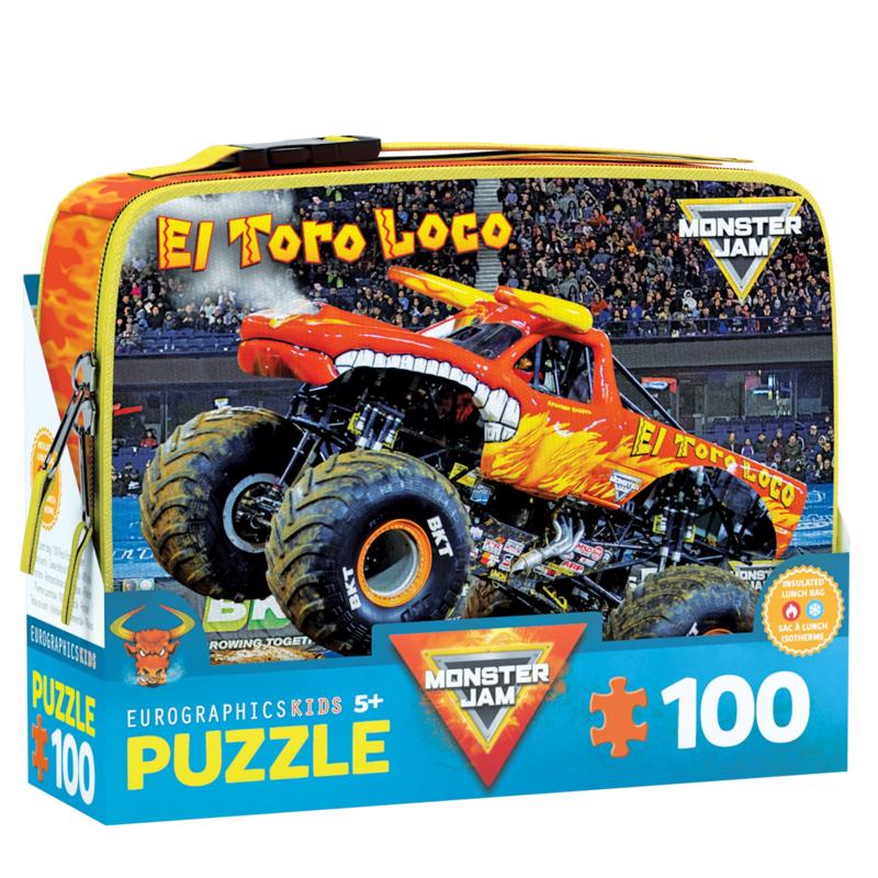 Picture of Eurographics 9107553 El Toro Loco Monster Jam Jigsaw Puzzles&#44; Multi Color - 100 Piece