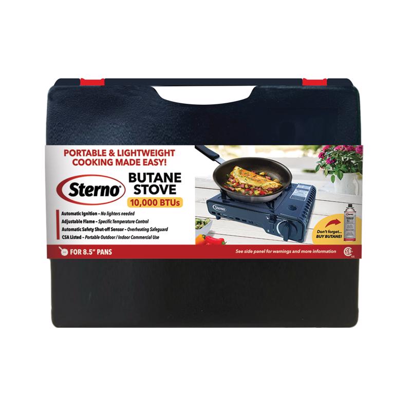 Picture of Sterno 8116035 Butane Camping Stove&#44; Black - 10000 BTU